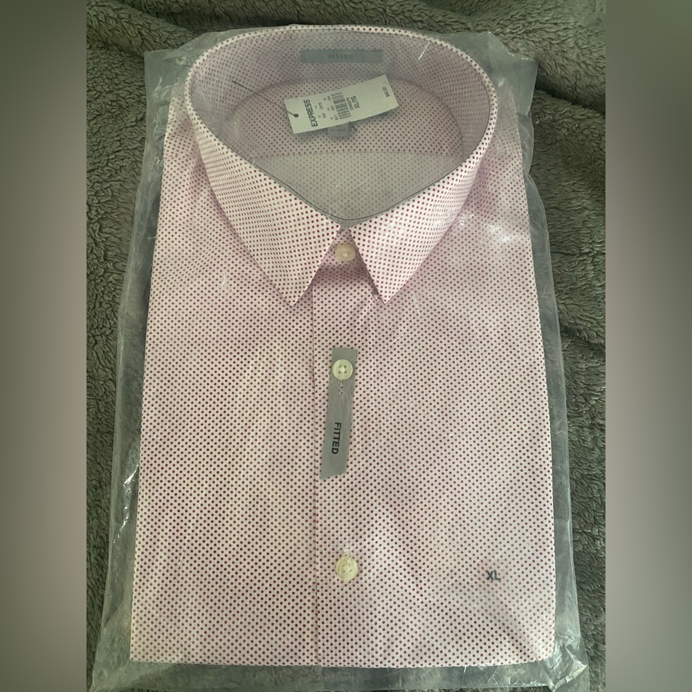 Express Fitted Button Down Shirt
